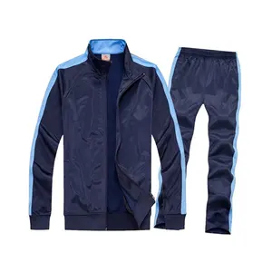 Custom Sports Men Training Jogging Jacket Plain Soccer Team Tracksuit Jacket Track Jacket and pants