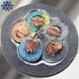 450/750V sınıf 5 düz bakır iletkenler 16mm kare 5 çekirdek esnek H07RN-F kablo - Product Image 1