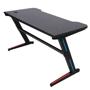 Ideal Modern Z Legs Shaped Desk Top Computer Office Gaming Desk