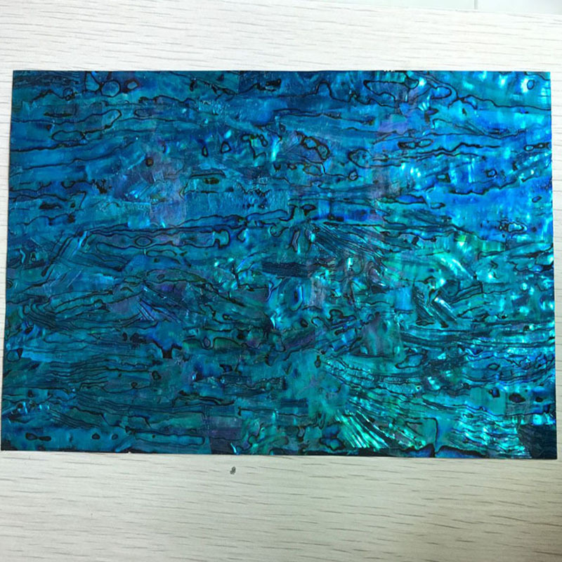 Décor intérieur Naturel Feuilles De Coquille D'ormeau, Coquillage Paua Nouvelle-Zélande Stratifié