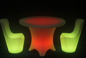 الحديثة أدى الأثاث 16 ألوان تغيير عمود إضاءة LED الجدول - Product Image 3