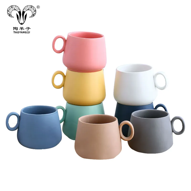 Cao Cấp Matt Glaze Hài Hước Có Hình Dạng Ristretto Cốc Cà Phê/Gốm Tùy Chỉnh Matte Cà Phê Novelty Mug