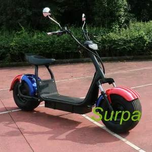 1000W 1500W Citycoco Depan Belakang Suspensi Ban Ban Ban Listrik Mobilitas Scooter/Cheap Skuter Listrik untuk Orang Dewasa