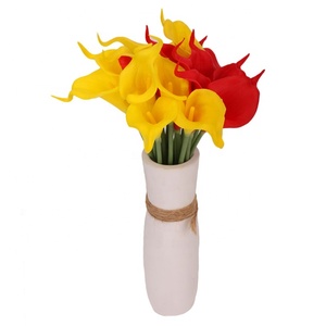 Flores de lirio de Cala artificiales personalizadas para boda Navidad graduación Halloween Año Nuevo decoración de Pascua; para hogares - Product Image 4