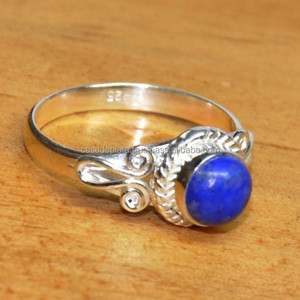 Latest Fashion Design Silver Plated 925 Sterling Silver Wedding <b>Ring</b> Lapis Lazuli <b>Smart</b> Fine Jewelry <b>Ring</b> Perfect Wedding Gift - Product Image 2