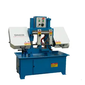 GH4220 doble columna horizontal automática máquina de sierra de cinta