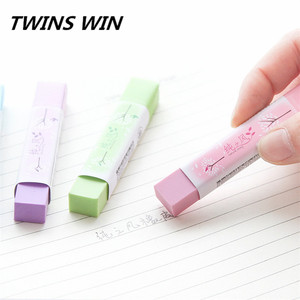 Nouvelles Gommes Adhésives Simples et Tendance Couleurs Bonbon pour Enfants – Lot de 30 Gommes Assorties - Product Image 3
