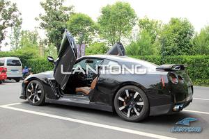 ชุดติดตั้งประตูแบบแลมโบฟรีค่าขนส่ง ชุดประตูแนวตั้งแบบ Bolt-on ชิ้นส่วนตัวถังรถยนต์ กันชน สำหรับ <span class=keywords><strong>GTR</strong></span> - Product Image 6