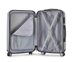 3PCS ABS TROLLEY LUGGAGE SET <strong>SUITCASE</strong> TRAVEL <strong>PLASTIC</strong> HARD SHELL LUGGAGE - Product Image 4