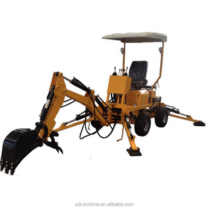 Runshine since 1989 high quality RXDLW22 mini excavator towable backhoe