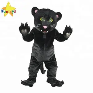 Funtoys CE Die Schwarz Panther Partei Maskottchen Kostüm