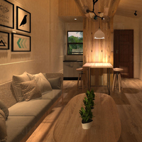Japón 1 piso prefabricado casa modular planes