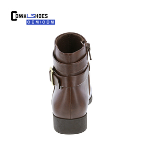 Stivali corti alla caviglia di lusso di alta qualità Connal stivali di pelle per ragazze - Product Image 3