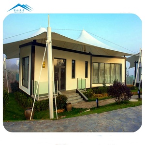 Luxury <span class=keywords><strong>Modern</strong></span> Design Outdoor Resort Tents Hotel Modular Prefab House für <span class=keywords><strong>Glamping</strong></span> - Product Image 2