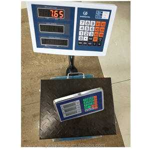 इलेक्ट्रॉनिक मंच वजन पैमाने 100kg 32*42cm वायरलेस पैमाने - Product Image 3