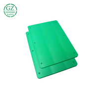 Planche à découper en nylon PA6 PA66 NYLATRON à faible friction personnalisée, feuille de plastique en nylon coulé à l'huile