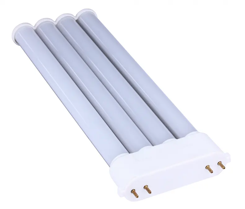 Cfl lâmpada led 18w 2g10 4 pinos, com driver interno ou externo, lâmpada pl, 4 tubos