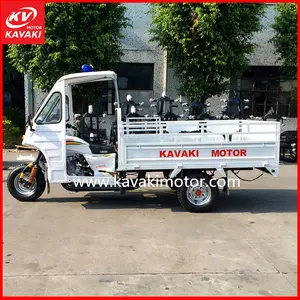 Fornitore della cina KAVAKI Marca Automatico 200cc Cabina Chiusa 3 Ruote Moto cargo triciclo adulto con CCC