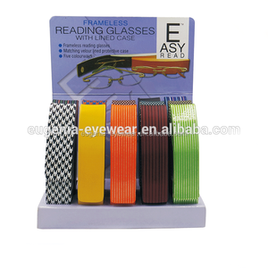 <span class=keywords><strong>Gafas</strong></span> <span class=keywords><strong>de</strong></span> lectura <span class=keywords><strong>de</strong></span> buena calidad delgadas <span class=keywords><strong>de</strong></span> alta <span class=keywords><strong>moda</strong></span> 2018 con estuche multicolor para adultos - Product Image 2
