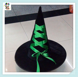 Disfraz <span class=keywords><strong>de</strong></span> Halloween para niños, sombrero <span class=keywords><strong>de</strong></span> <span class=keywords><strong>bruja</strong></span> <span class=keywords><strong>con</strong></span> <span class=keywords><strong>plumas</strong></span>, HPC-0227 - Product Image 5