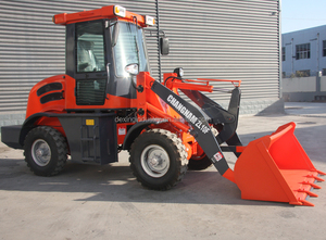 High Quality China ER416 1600kg Mini Micro Articulated Garden Bucket Small Wheel Loader With Various
