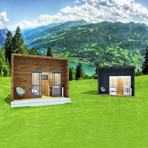 China hot sale light steel prefab cottage villa house for sale