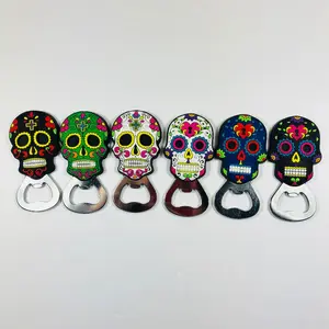 Mexico Skull Tùy Chỉnh PVC Chai Rượu Bia Mở Trong 2020 Cho Bán