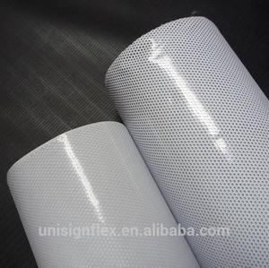 Film de fenêtre auto-adhésif en PVC à vision unidirectionnelle, autocollant en <span class=keywords><strong>vinyle</strong></span> <span class=keywords><strong>perforé</strong></span> - Product Image 3