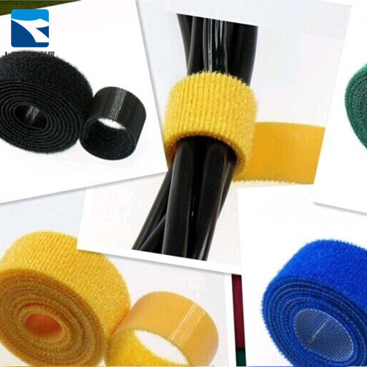 Пластиковые 200 мм * 10 шт. двойная петля для задней обмотки проводов, лента, крючок и петля, кабельная стяжка