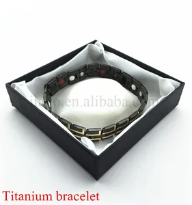 Men Titanium Magnetic Medical Bracelet , Energy Balls And Stones All In One Type