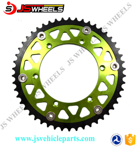 Supermoto motocicleta Motocross piñón de aluminio y cadena - Product Image 3