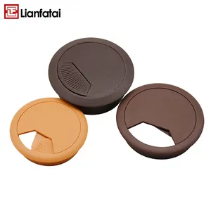 Dustproof Table Hole Cover Cable Grommet Round Plastic Other Furniture Hardware,other Furniture Hardware for Computer Desk Free
