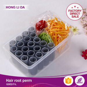 เครื่องม้วนผมแบบมืออาชีพชุดดัด<span class=keywords><strong>ผม</strong></span>ทำจากไนลอนรากดัดได้ด้วยอุณหภูมิที่เย็นสำหรับดัดผมและแท่ง - Product Image 5