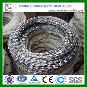 Fabricante profesional Home Depot hilos caliente sumergido Razor Barbed Wire precio para la venta - Product Image 6
