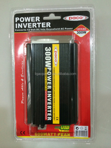 <span class=keywords><strong>PACO</strong></span> precio inversor de 300 vatios 12 voltios 50Hz/60Hz con puerto de carga USB para coche/electrodomésticos - Product Image 4