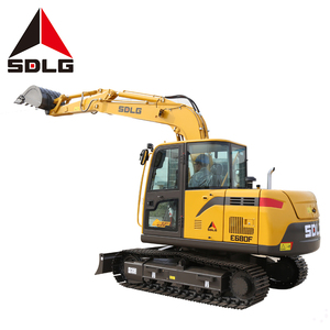 Sdlg escavadeira hidráulica, pequena escavadora de alta confiável e680f sdlg 7t para venda