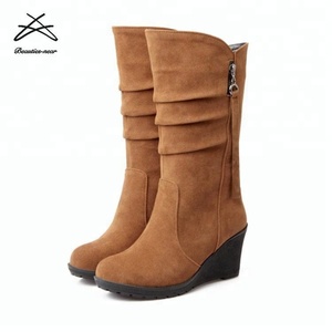 Botas de tacón medio para mujer, botas de nieve para invierno, gran oferta, <span class=keywords><strong>2018</strong></span> - Product Image 4
