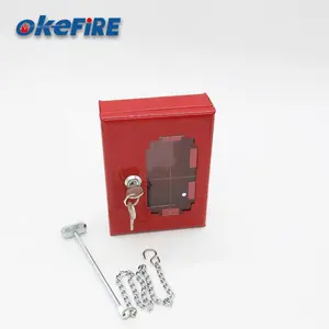 Okefire السلامة من الحرائق في حالات الطوارئ كسر الزجاج مفتاح صندوق تخزين