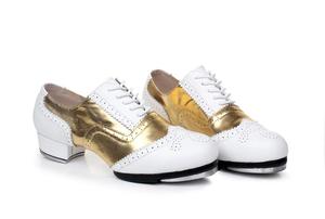 Zapatos de Claqué de Cuero Vacuno de Alta Calidad al por Mayor para Mujeres, Hombres, Niñas y Niños, en Varios Colores, Genuinos - Product Image 5