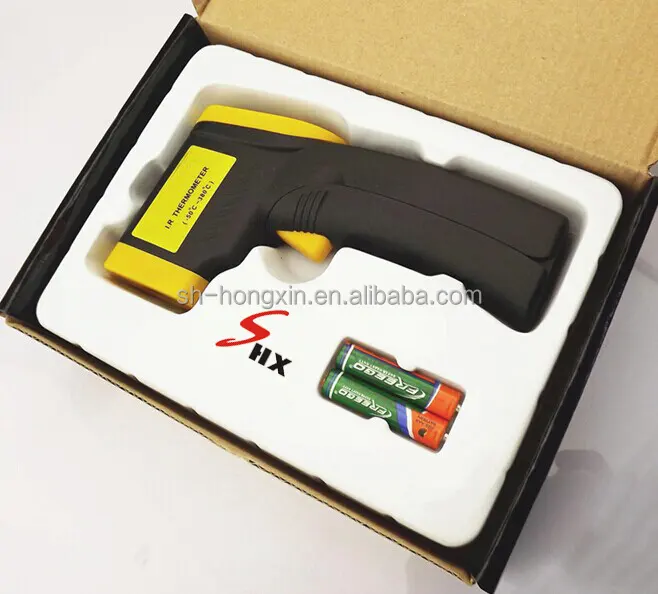 Встроенный цифровой термометр lase pointer, быстрый чтение, легкое использование, форма пистолета