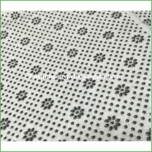 Non-slip resin dots màu xám không dệt cảm thấy cho đệm, nệm, thảm cửa ủng hộ. - Product Image 5
