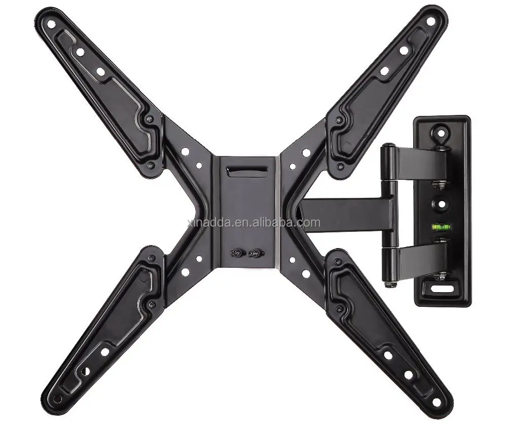 High quality TV wall mount for 26 to 55 inch swivel 90 degrees full motion led lcd tv