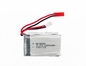 3.7V 1200mAh 20C RC Helicopter Battery 903052 High Rate Lipo Battery - Product Image 1