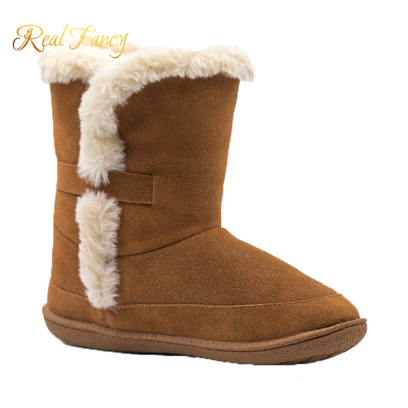 Замшевые уличные зимние женские сапоги с меховой подкладкой