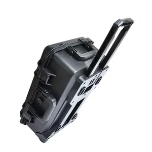 Valise de voyage en plastique étanche, 1 pièce, valise pour outils à roulettes avec poignée