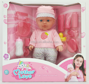 Poupée bébé 3D réaliste de 16 pouces pour fille, avec biberon, pour enfants - Product Image 2