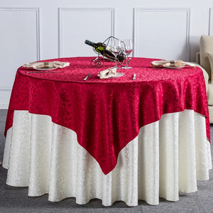 JR976 Wholesale Wedding <strong>Party</strong> <strong>Table</strong> <strong>Cover</strong> 100% Polyester Wedding <strong>Table</strong> Cloth - Product Image 5