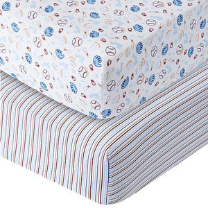 100% خيزران عضوي أسرة الطفل الفراش مجموعات ملاءات السرير لحاف - Product Image 1