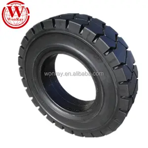 airless super elastic solid 300-15 forklift rubber tires for doosan d50sc-5