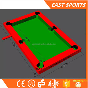 2017 Nueva inflable snook mesa de juego, <span class=keywords><strong>billar</strong></span> <span class=keywords><strong>bola</strong></span> inflable parque infantil - Product Image 1